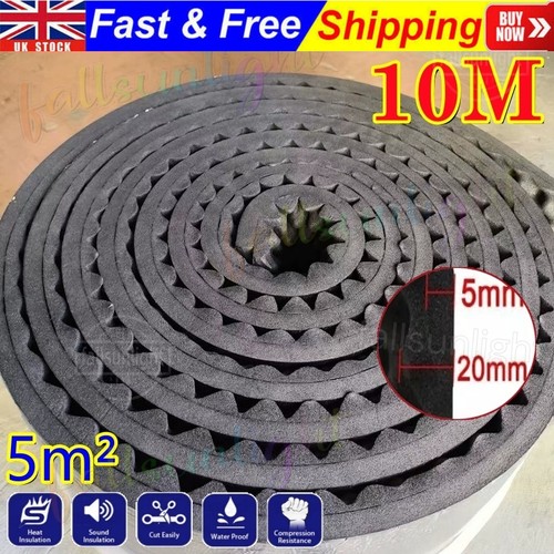 10m acoustic foam tiles wall - 10m,
