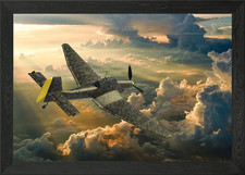 War plane Framed Wall Art