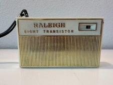 VINTAGE *NEW* 60's/70's Raleigh 8 Model 822 Transistor Radio