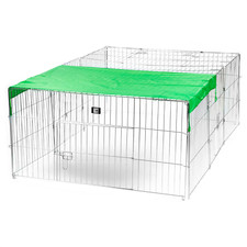 KCT METAL PET PLAYPEN OUTDOOR RUN GARDEN ENCLOSURE FOLDING CAGE DOG RABBIT FENCE