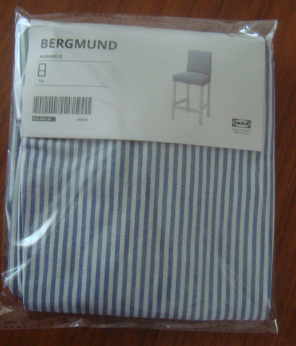 Ikea bergmund pinstripe cover - bergmund,