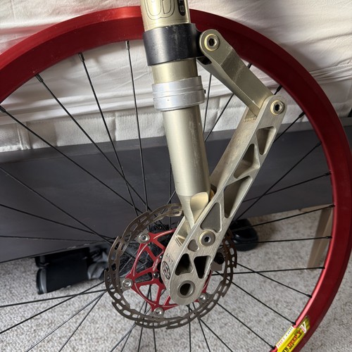 Use lefty front - lefty, fork