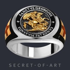 Saint St George Ring Holy