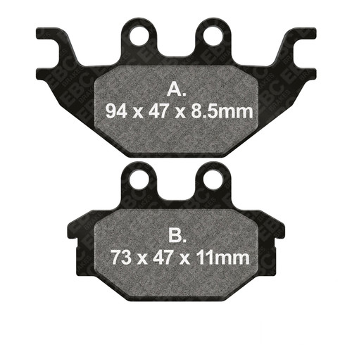 Ebc fa377 brake pads - brake,