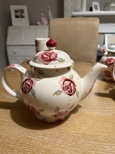 Emma Bridgewater Rose And Bee Teapot