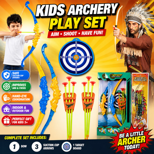 Kids gift archery - bow, and