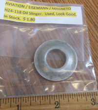 Aviation Eisemann Magneto H24-118 OIL SLINGER (Aircraft)