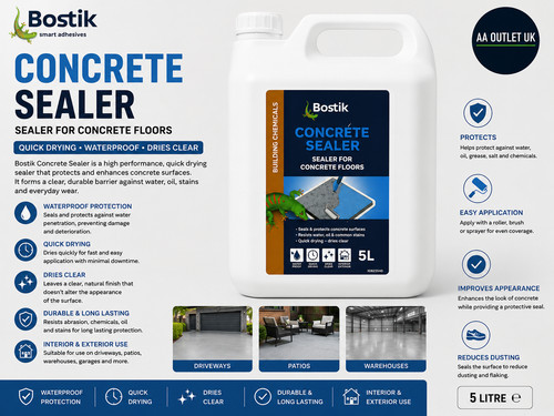 Bostik concrete sealer - sealer, 5l