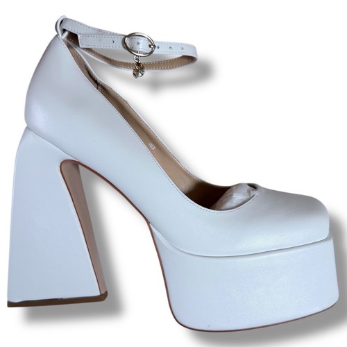 Onlymaker white platform - onlymaker, ankle