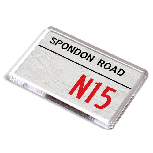 Fridge magnet spondon road - fridge,