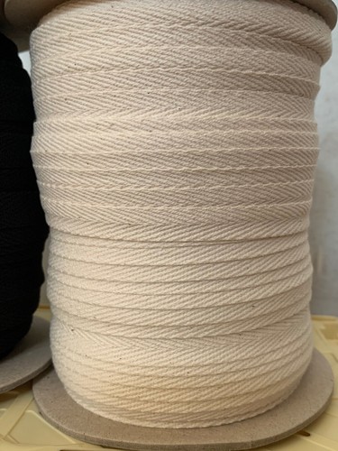 Cotton herringbone webbing - herringbone,