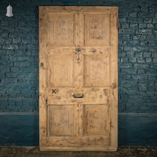 Pine panelled door pitch - pine,