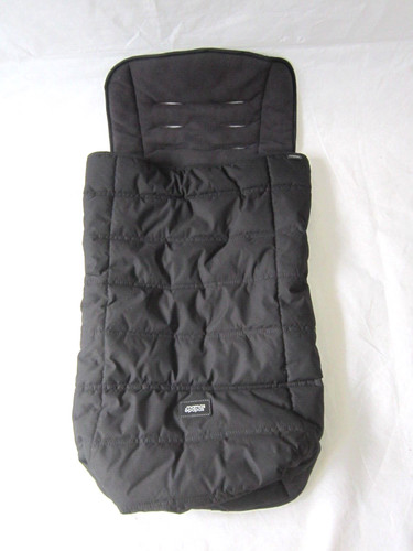 Mamas papas black footmuff - mamas,