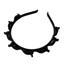 Anti -Slip Braided Hair Tie Multi-layer Hair Tie Clip Headband  for Women Girls