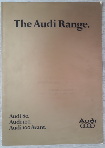 Audi range brochure - range, 80