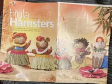 Alan Dart Hula Hamsters Knitting Pattern Simply Knitting DK