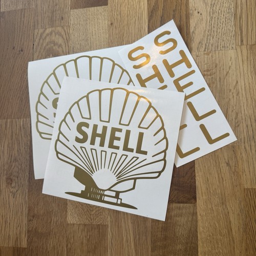 Shell globe sticker decal - shell,