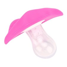 Cute Lip Shape Baby Soother Dummy Pacifier Funny Anti Off Silicone Dummy