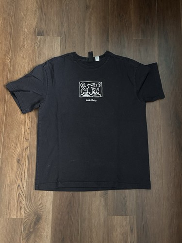 Oversized black keith haring - oversized,