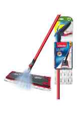 Vileda 1-2 Spray Mop Microfibre Flat Floor Spray Mop Refillable Tank