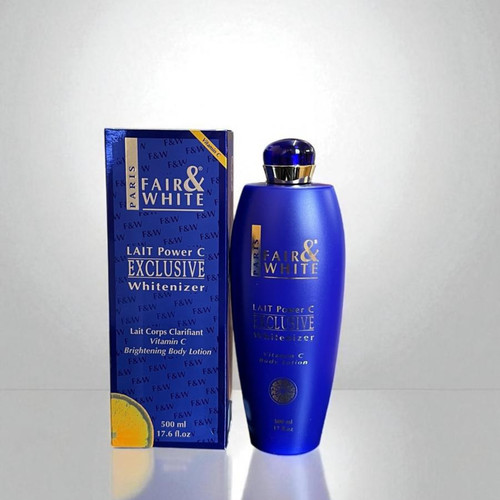 Fair and white - white, exclusive