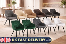 Velvet Dining Chairs Padded