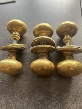 Vintage Brass Door Knobs