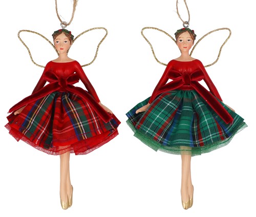 Gisela graham tartan fairy - tartan,