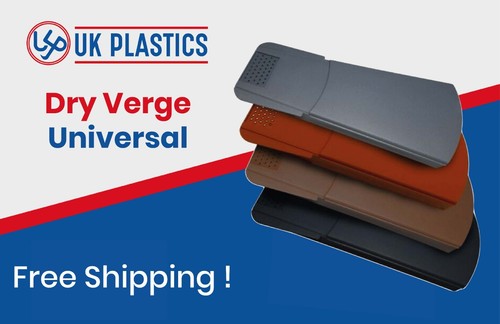 Universal dry verge system for - verge,
