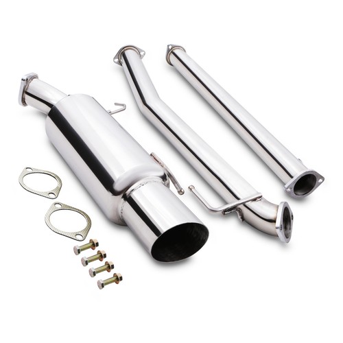 Stainless cat back - 3″,
