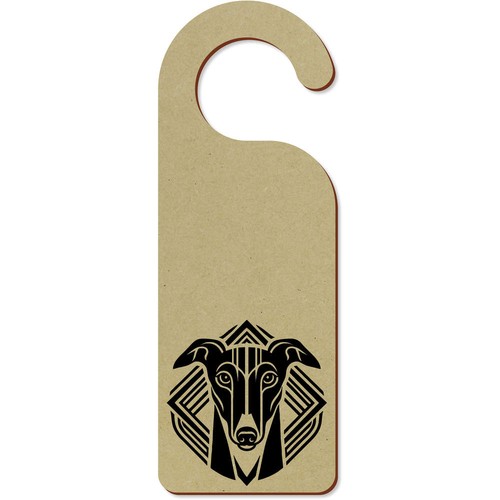 Art deco greyhound door - 'art,