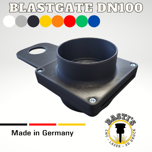 Blastgate dn100 air gate - dn100,