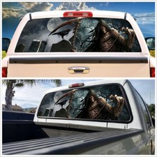 Unique Car Truck SUV Rear Window Graphic Decal Tint Cemetery Sticker 22"x 65"
