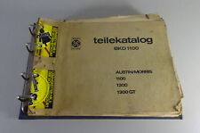 Parts Catalog/Spare Parts List Austin/Morris 1100/1300+ Gt ADO16 Stand 1972