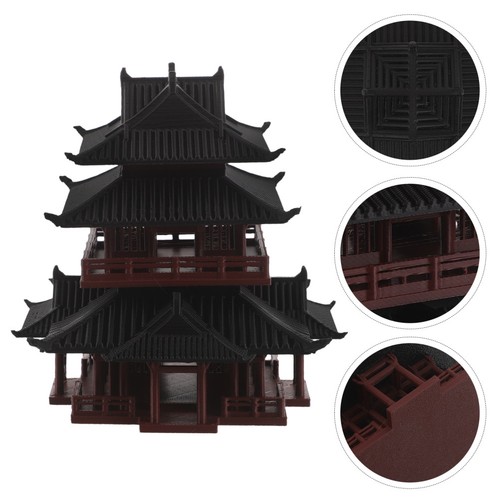 Miniature pavilion statue - miniature,