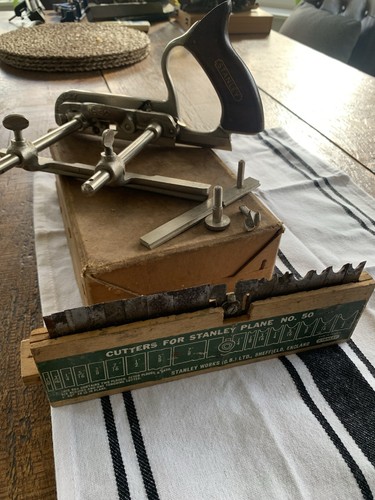 Stanley vintage plough - no., 50