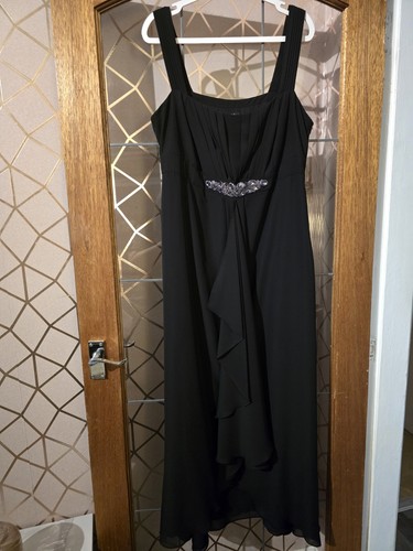 Beautiful black flowy per una - black,