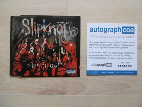 Slipknot original autographs - original,