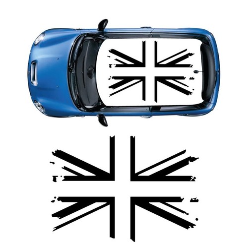 Decals roof union jack mini - decals,