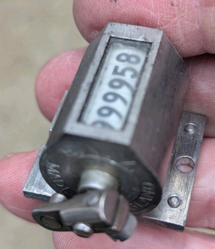 Enm vintage number machine - enm,