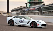 2015 CHEVROLET CORVETTE Z06 INDY 500 PACE CAR POSTER 24 X 36 INCH SUPER NICE!