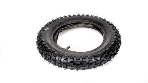 Pit bike tyre with tube - with,