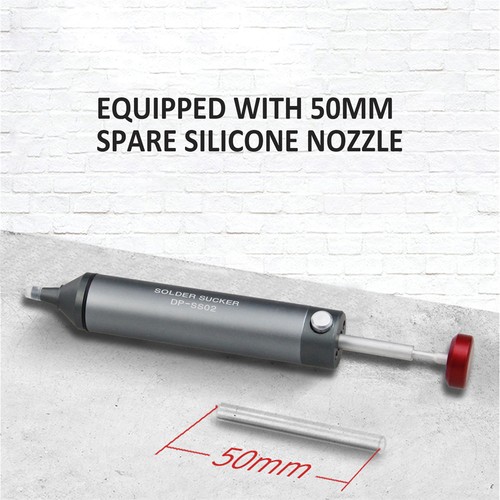 Silicone tip solder sucker - silicone,