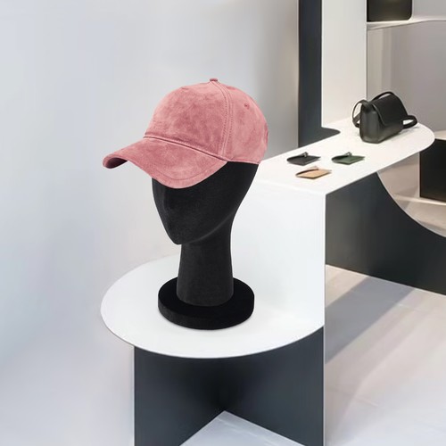 Velvet female mannequin head - velvet,