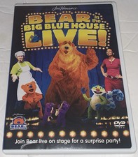 Bear in the Big Blue House: Live! ( DVD, Jim Henson, Disney Playhouse )