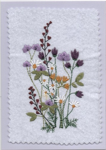 Hand made embroidered - hand,