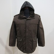 GANT Mens Hooded Jacket Brown