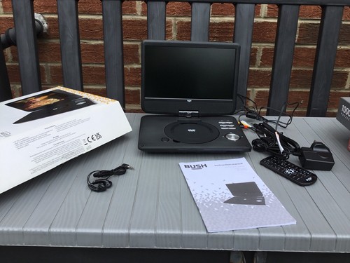 Bush portable dvd player with - portable,