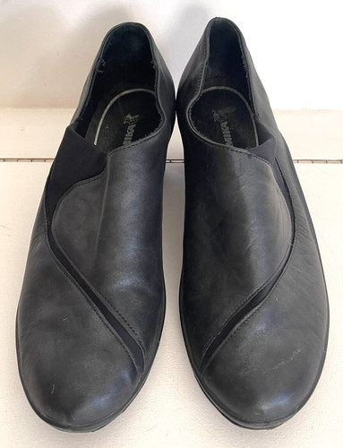 Romika black leather comfort - romika,