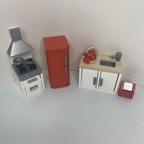 Toy van wooden - van, dollhouse